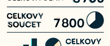 Jemně působící květinové pole s barevnými divokými květinami a modrou oblohou v pozadí.